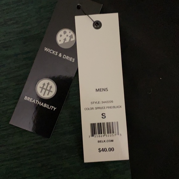 ZELOS ATHLETIC MENS TOP COLLARED LONG SLEEVE - Picture 9 of 11